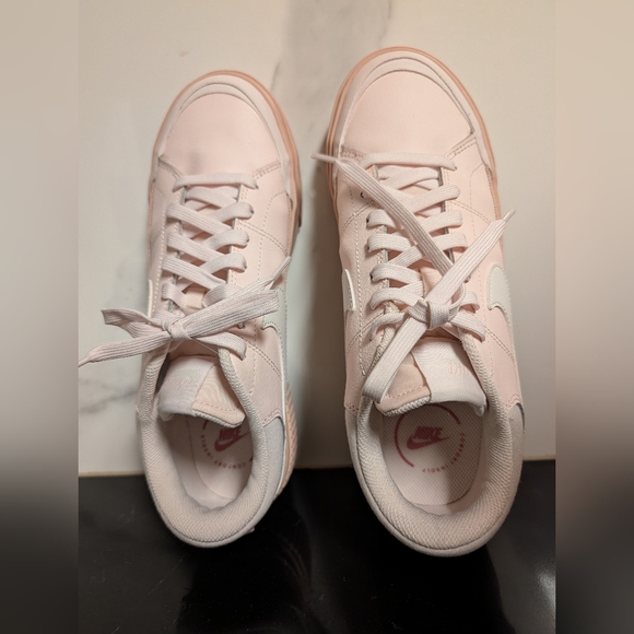 Nike Wmns Court Legacy Lift 'Light Soft Pink’ Sneakers Size 9.5 MSRP $94.99 - Picture 7 of 11